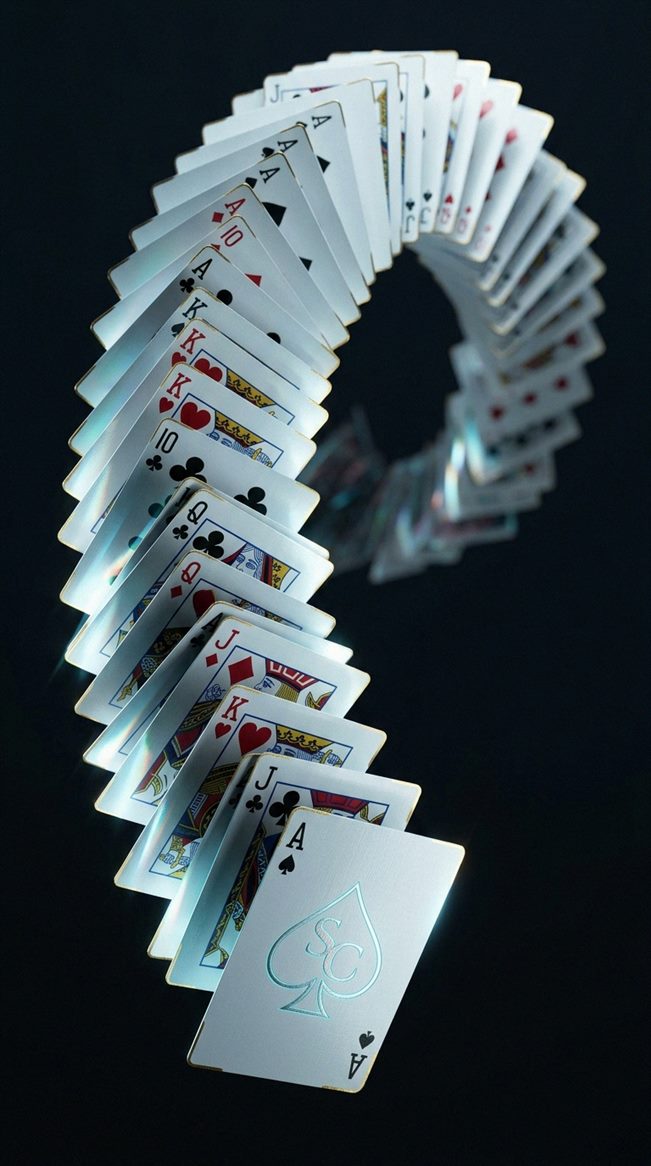 Digitale Casino-Oberfläche auf Bildschirm